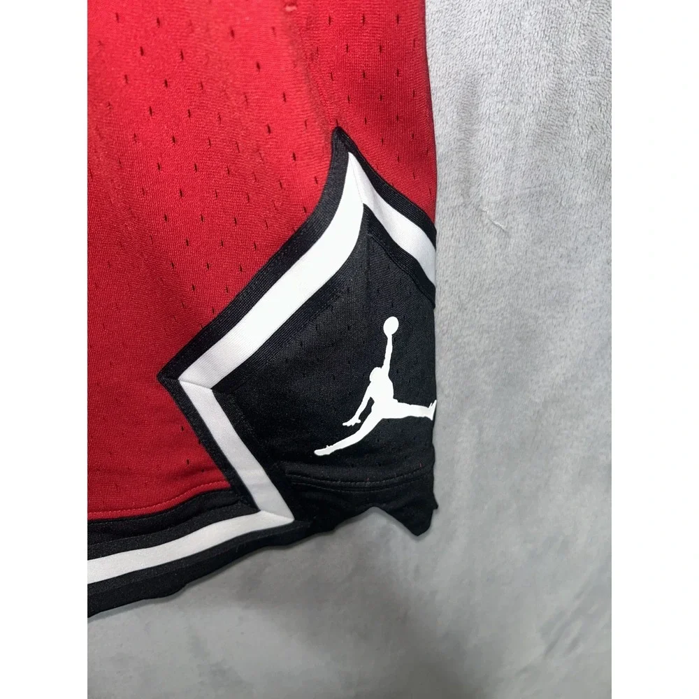 Nike Jordan Sport Men's Dri-FIT Diamond Shorts Fight Size 2XL RED/Mint Foam